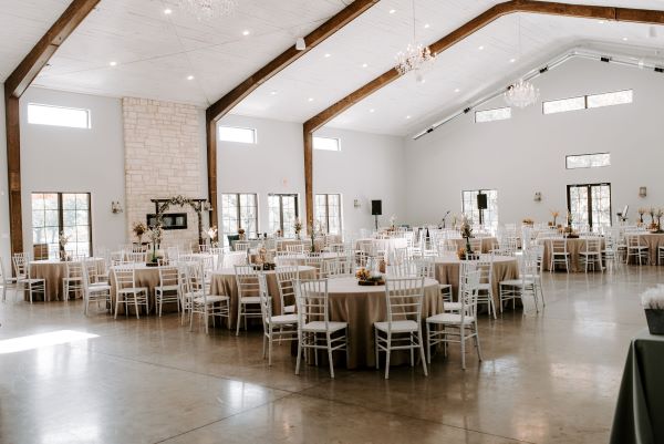 Photo of table set ups at The Legacy taken by Chelsea Littleton Photography