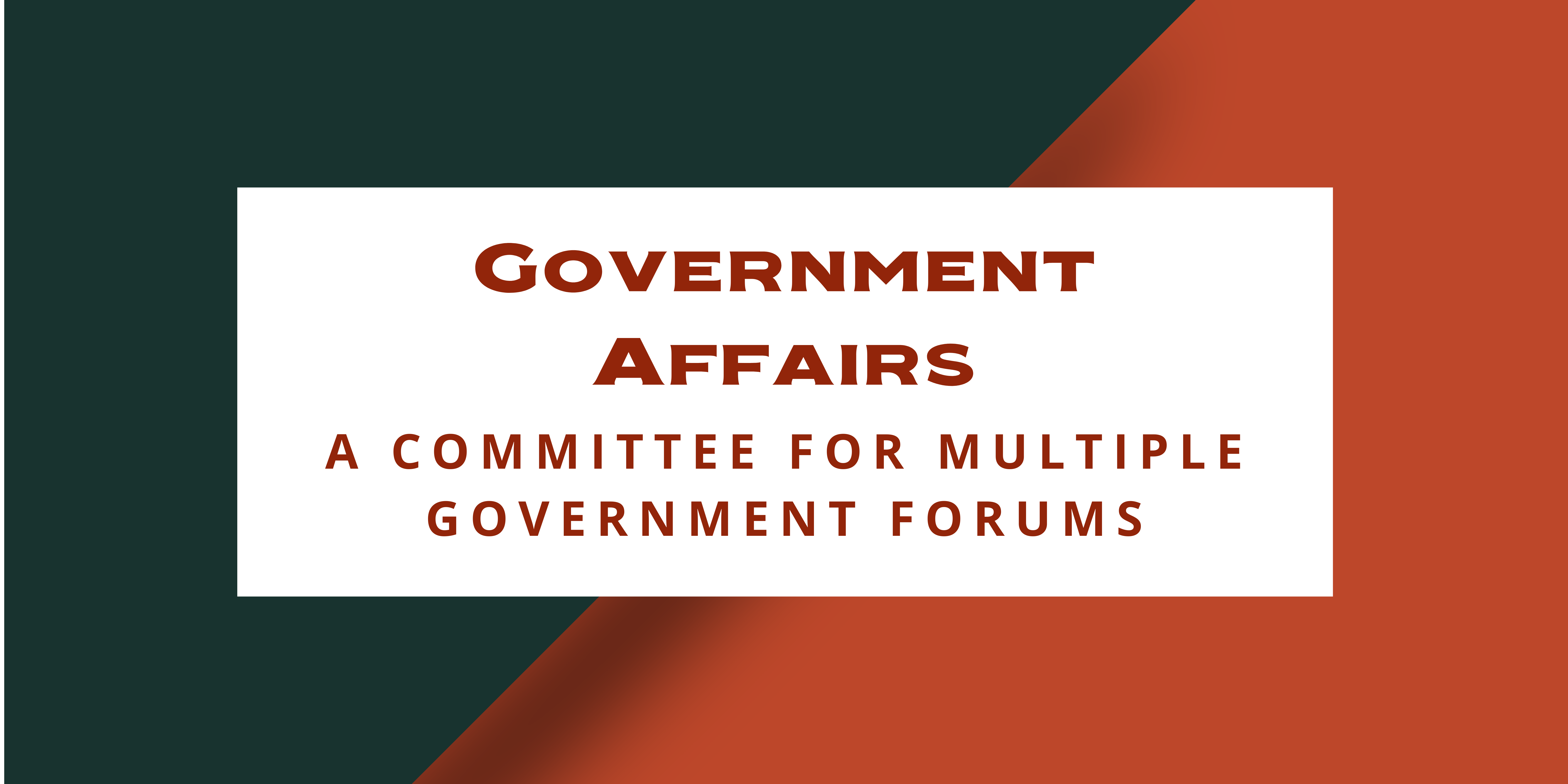 Gov. Affairs